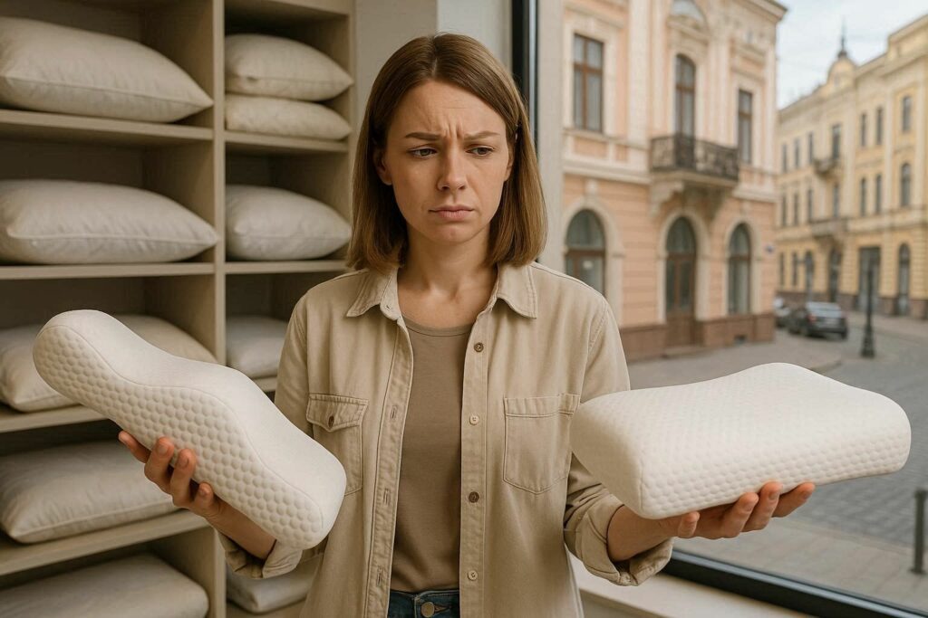 Ортопедичні подушки з Memory Foam проти латексних: що обрати українцю?