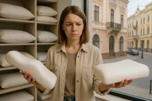 Ортопедичні подушки з Memory Foam чи латексні: що обрати? 778070