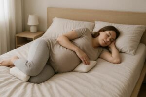 Вагітність і сон на боці: матрац, подушки-валики, тиск на таз