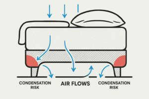 Матрац у старій квартирі: як уникнути конденсату та запахів