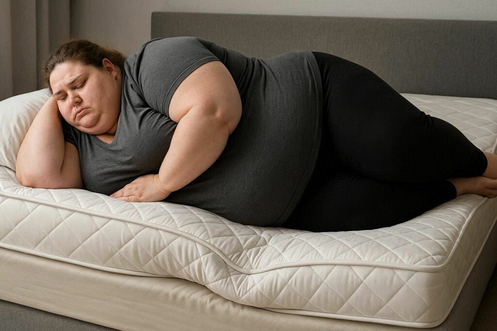 Матрас для тяжёлого веса (100+ кг): поддержка, жёсткость, основа