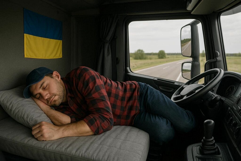 Сон водіїв-далекобійників: як правильно обрати матрас для кабіни вантажівки