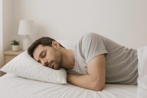 Подушка при боли в плече у тех, кто спит на боку: высота, контур, материалы