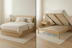 Ліжко-платформа чи ламелі: яку основу обрати під ортопедичний матрас