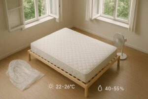 Як швидко вивітрити новий матрас і текстиль