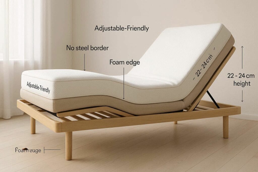 регульований каркас для матраца