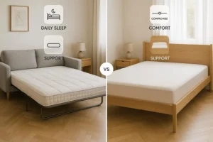 Диван-ліжко чи повноцінне ліжко з матрасом: що краще для щоденного сну